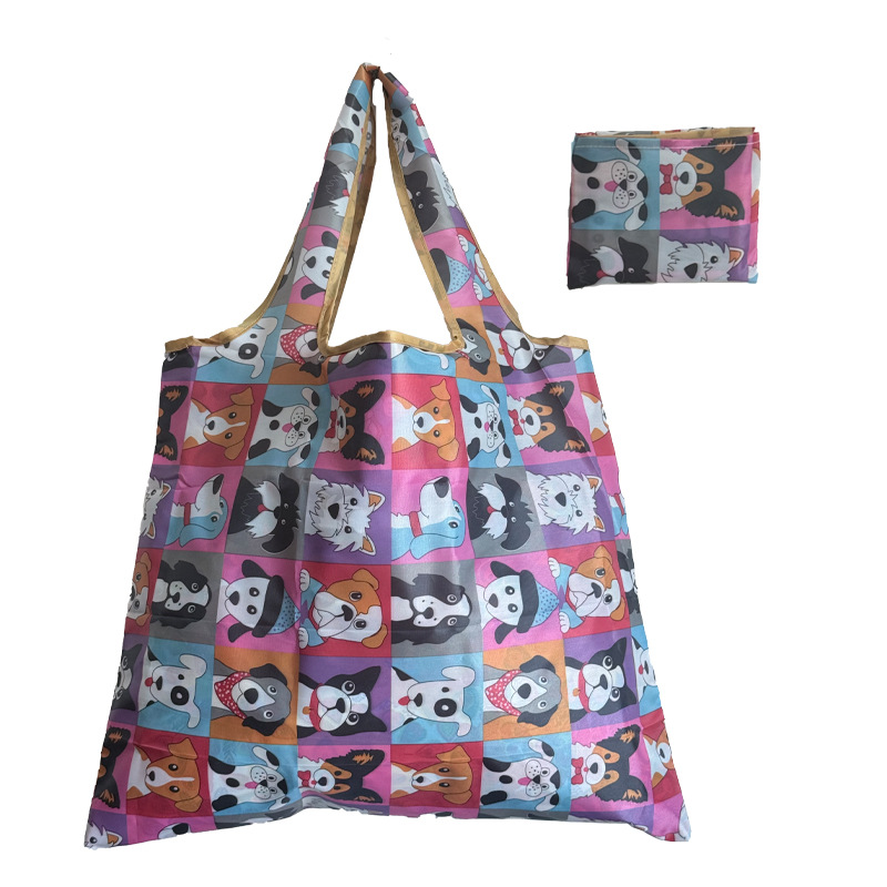 Bolsa de compras plegable grande para viaje, bolsa de supermercado ecológica, bolsa de almacenamiento portátil, bolsa portátil de gran capacidad image 19