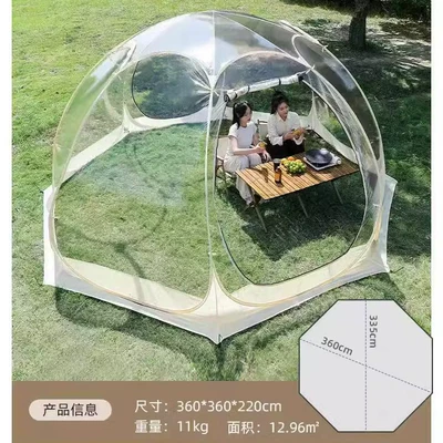 Outdoor Camping Starry Sky Tent: Avtomobil dam çadırları - thickened-36m-gold-sand-starry-sky-tent-5-8-people-2-12-people