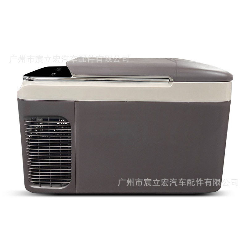 Refrigerador de automóvil al por mayor de fábrica 12V24V220v universal para automóvil de doble uso refrigerador de mantenimiento fresco refrigerador de automóvil de 28 litros