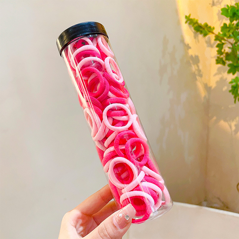 Linda lazo para el pulgar de los niños, cuerda para el cabello alta elástica y duradera, la cabeza del bebé de los niños no daña el cabello, cuerda para la cabeza de goma para mujeres