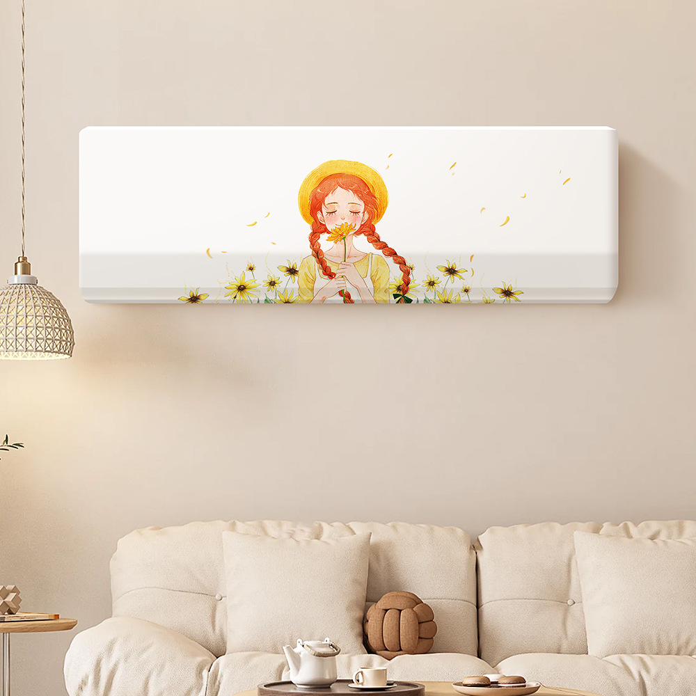Aire acondicionado cubierta a prueba de polvo colgante general tipo de pared aplicable a la belleza de la cubierta de todo incluido Heigree Xiaomi 2024 nuevo