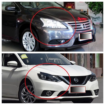Suitable for Nissan Sylphy, Trunk Mat - 2012-2019-new-sylphy-long-strip-headlights-shipped-flat-without-folding-or-rolling