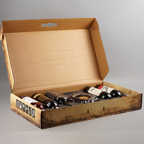 Wholesale and dropshipping of wine, spirits, XO brandy, whiskey: a set of 6 bottles gift box from Tenghui Liquor Manufacturer
