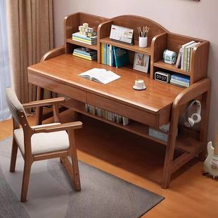 Children's Table and Chair Set, Primary School Student Writing Desk, Household Simple Academic Desk, Liftable Desk