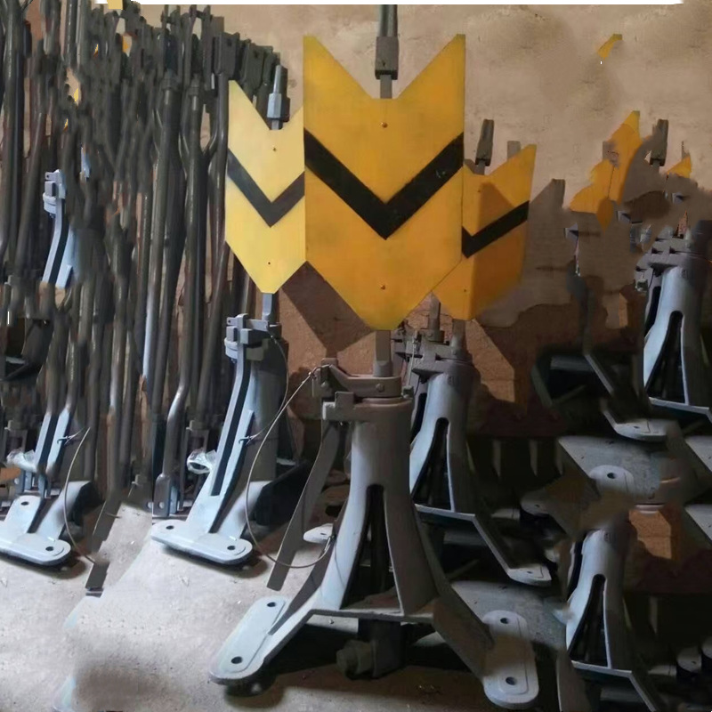 灯道岔信号灯安装方便可调节高度 立式扳道器（带信号灯）手动式