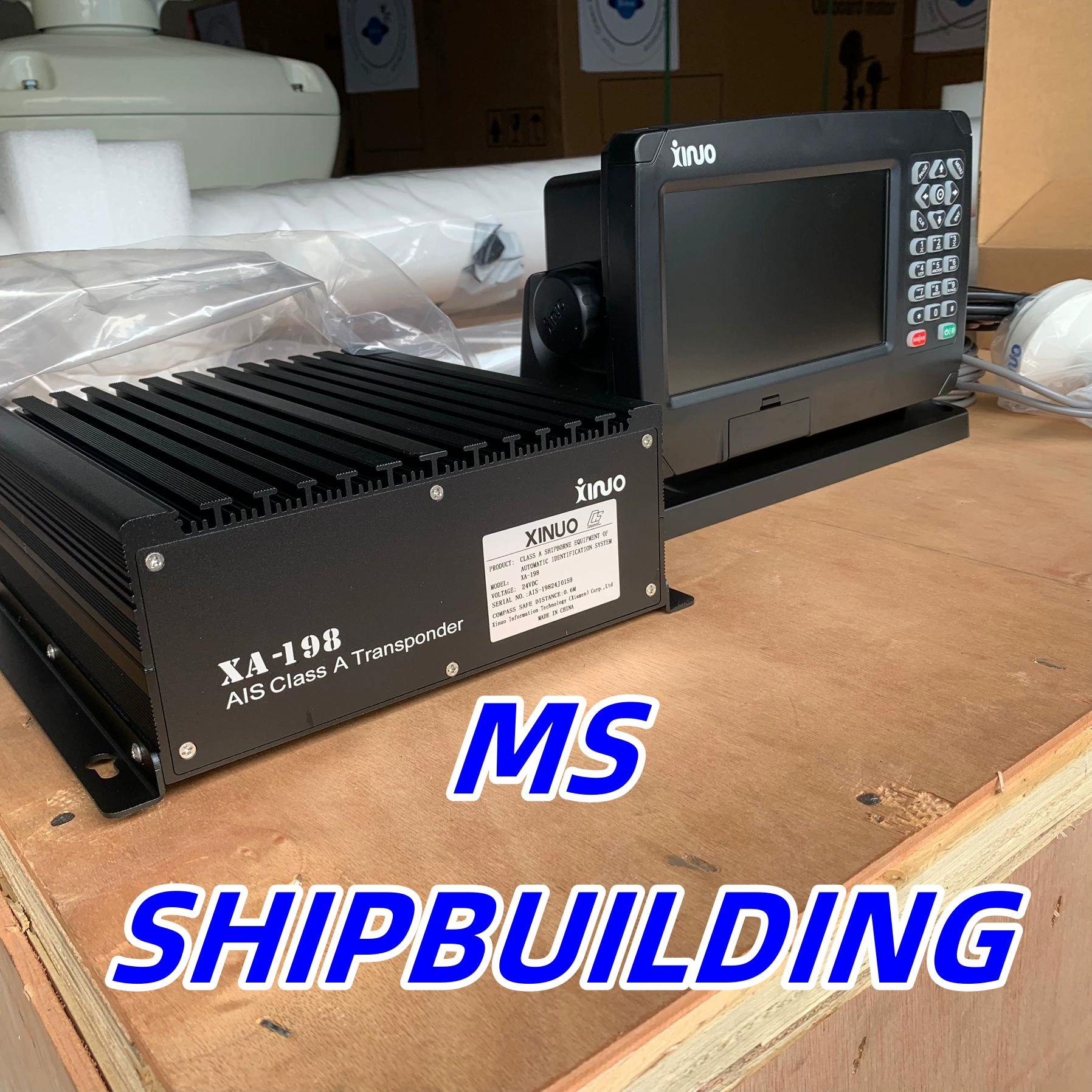 Система предотвращения столкновений AIS Xinno XA-198, морской GPS-навигатор с сертификатом CCS, картплоттер Beidou класса A