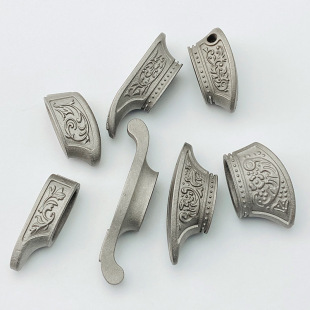 DIY Knife Handle Hand Guard Hand Guard Steel Head Knife Production Knife Embryo Accessories Production Hand Guard Casting Parts