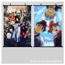 银魂 万事屋GINTAMA 银时神乐新八定春 二次元动漫挂画海报周边