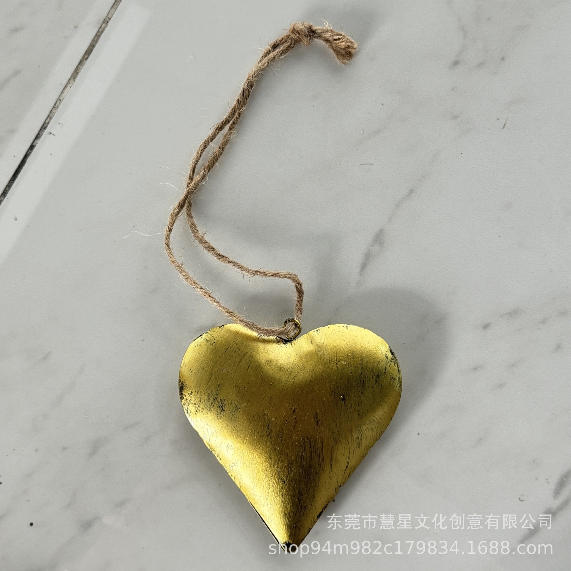 3D 메탈 하트형-중형 (10*10cm)