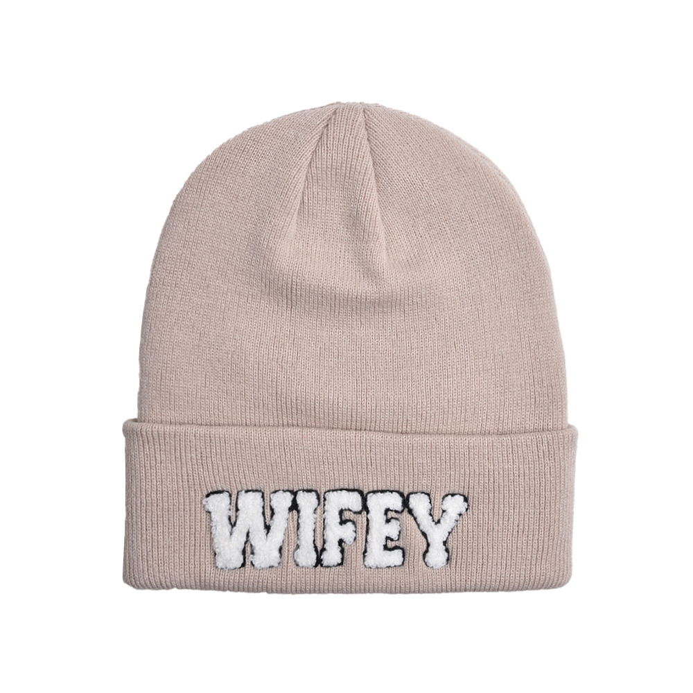 Unisex Original Design Letter Eaveless Wool Cap display picture 24