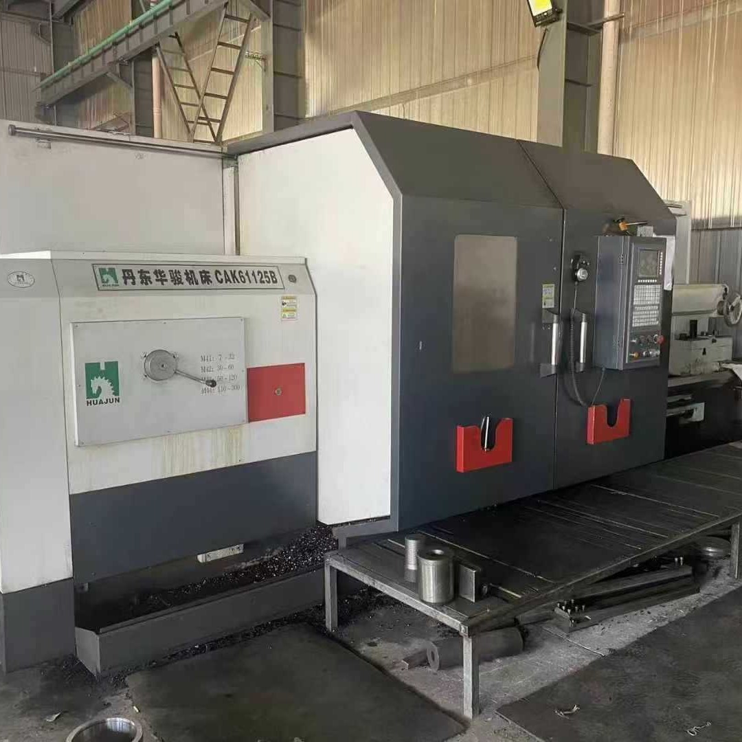 处理二手华骏CAK61125Bx3米数控卧式车床主轴转速315