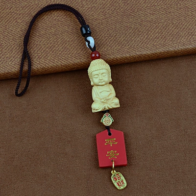 Car hanging – Rearview Mirror Pendant - peacelittle-buddha-of-wealth