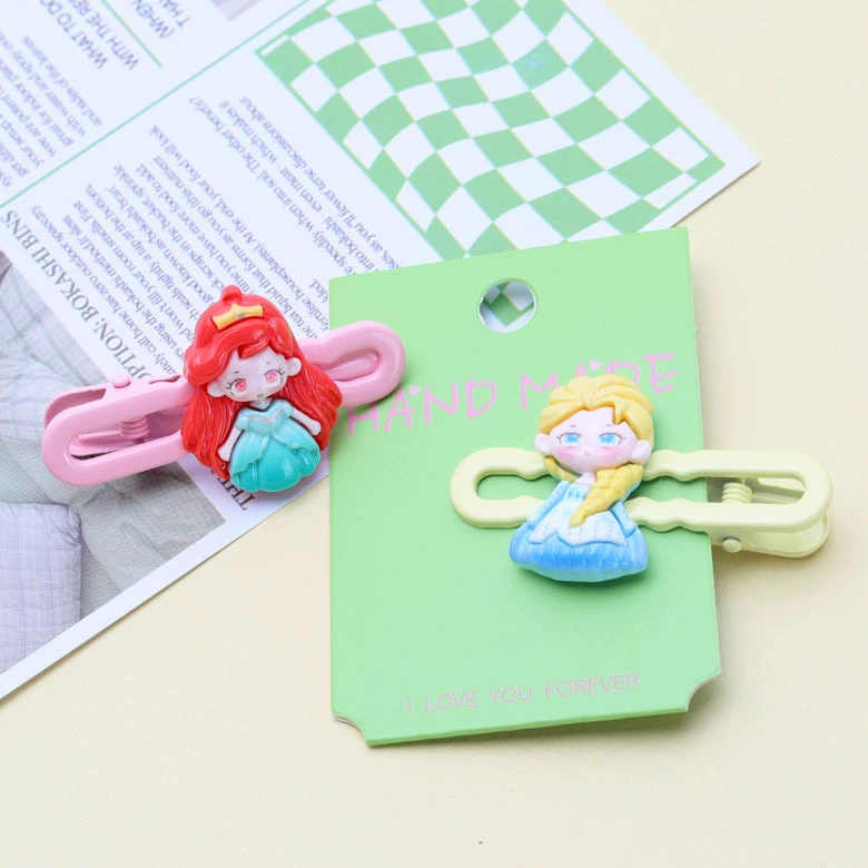 Картонный блестящий bangs handmade, детские волнистые заколки для волос, DIY