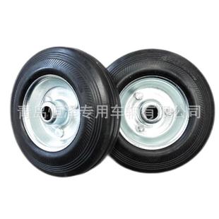 5inch Rubber Solid Wheel 5inch Industrial Machinery Equipment Solid Bracket Caster 125/37.5-50 Wheel