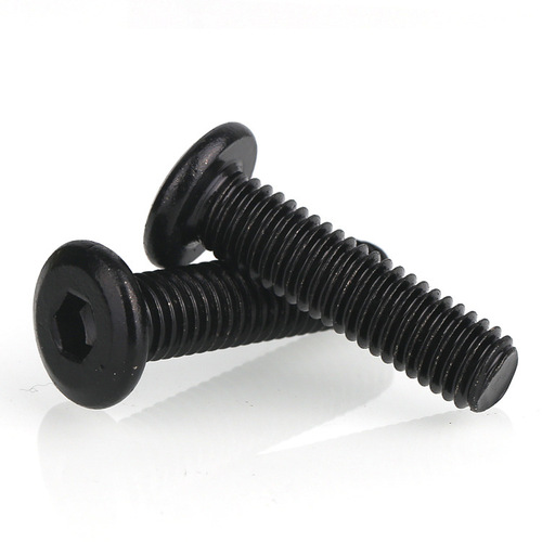 [m6m8] 304 stainless steel Dacromet plated beveled hexagon socket bolts furniture screws large flat head machine screws