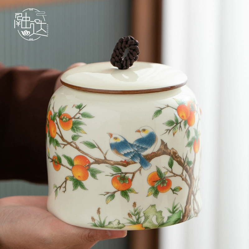Керамический чай, коробка для хранения для домашнего использования