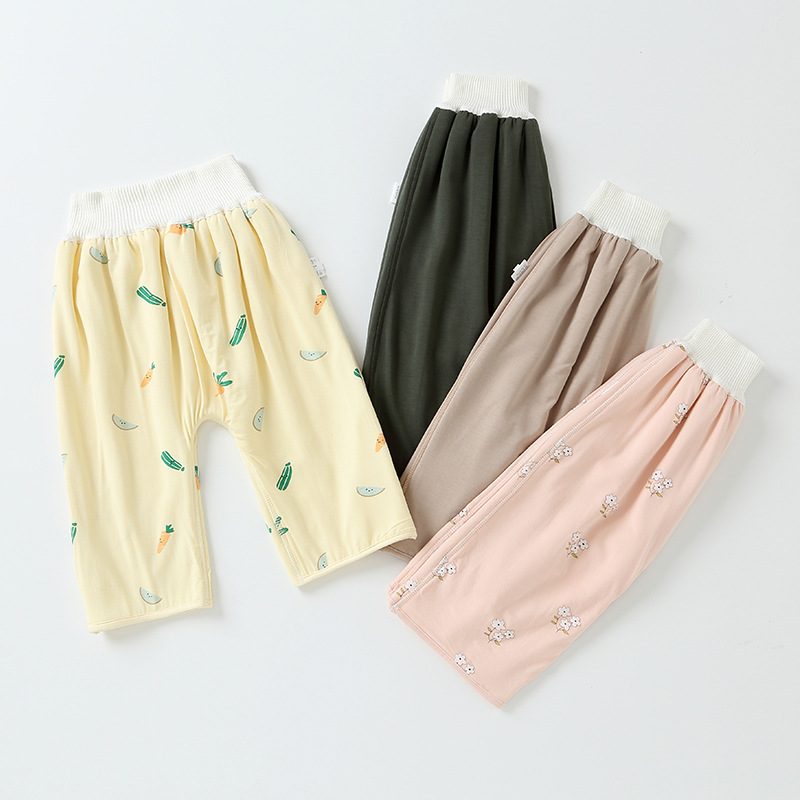 Diaper pants baby diaper pants bamboo fiber anti-diaper artifact boys and girls training pants washable ring breathable diaper