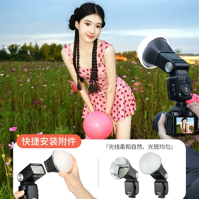 Накамерный вспышка Jinbei Hi460MAX для фотоаппарата micro-SLR with комбинированной тещей универсальная маленькая литиевая батарея TTL фотография