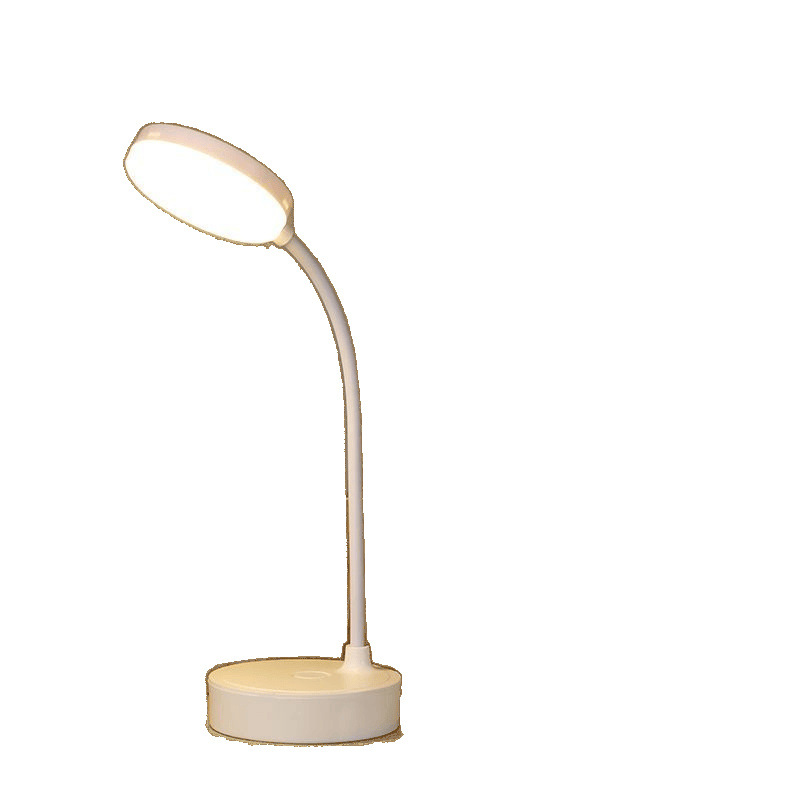 No.5 lámpara de escritorio tipo batería dormitorio plegable lámpara de cabezal de cama lámpara de escritorio para estudiantes de la escuela primaria lámpara de noche enchufable