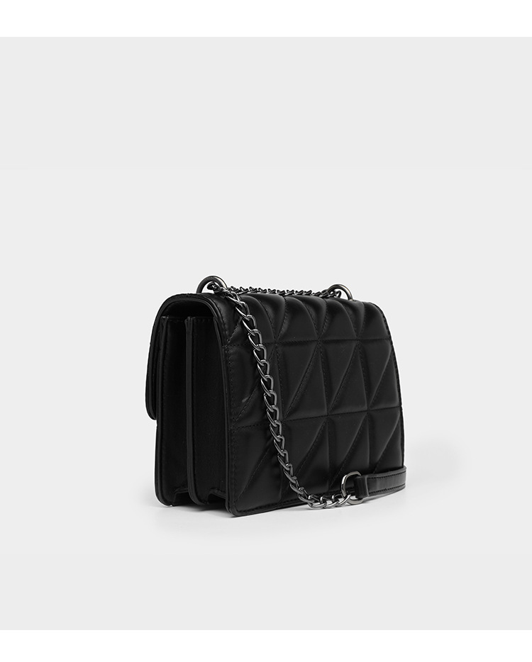 Damen echte Kette Tasche Damen Mode Schulter Messenger Bag Mini Tasche_voghion.com
