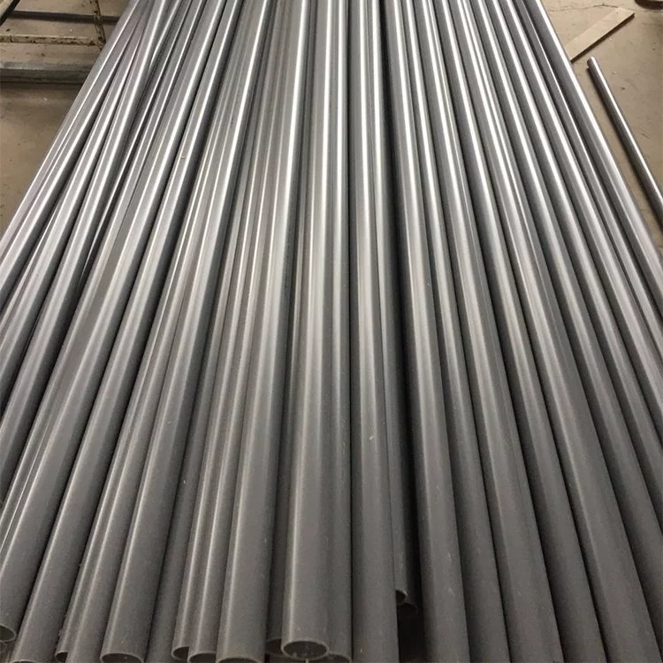 ПВХ серая труба стойкая к старению шахта