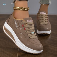 Casual Comfortable Low Top Sneakers Women's Platform�\��Ь