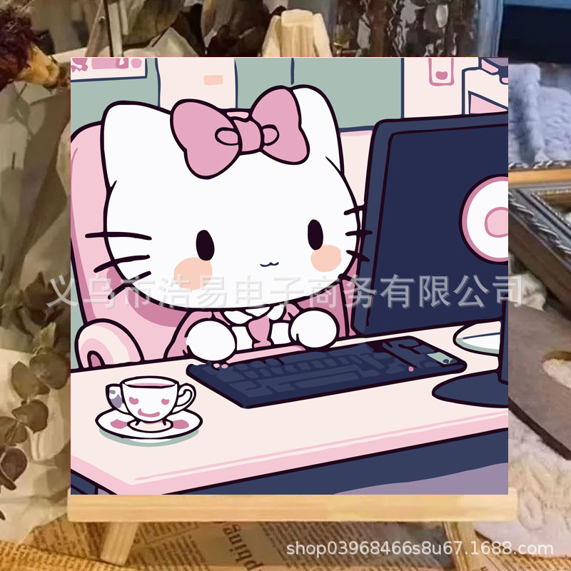 R009 / 20*20cm paint+brush+backing board