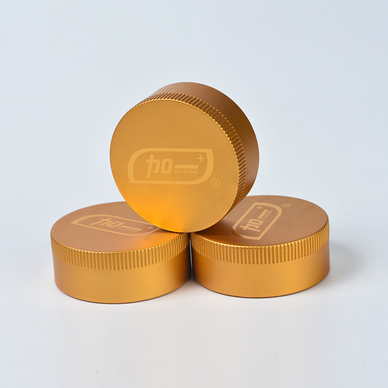 Fabricantes al por mayor cubierta de productos de salud de alúmina cosméticos emulsión cubierta de aluminio eléctrico miel nido de pájaros cubierta de botella de vidrio image 6