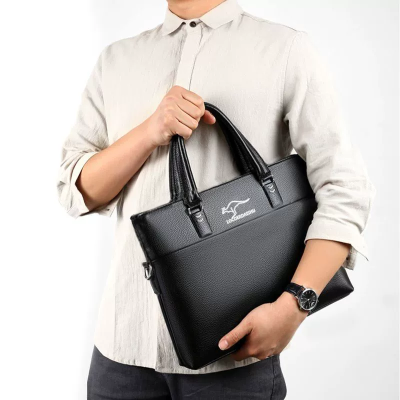 Small clutch bag, trend one-shoulder bag for leisure for documents