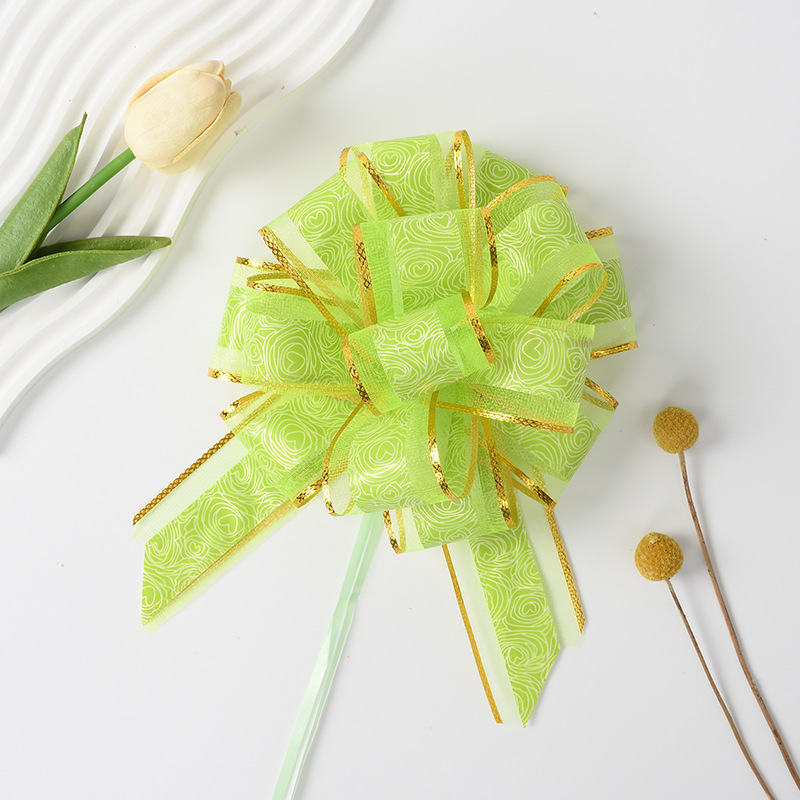 50 grandes rosas de nieve flores de bola de decoración de automóvil de boda flores de embalaje de flores de regalo de vacaciones cinta