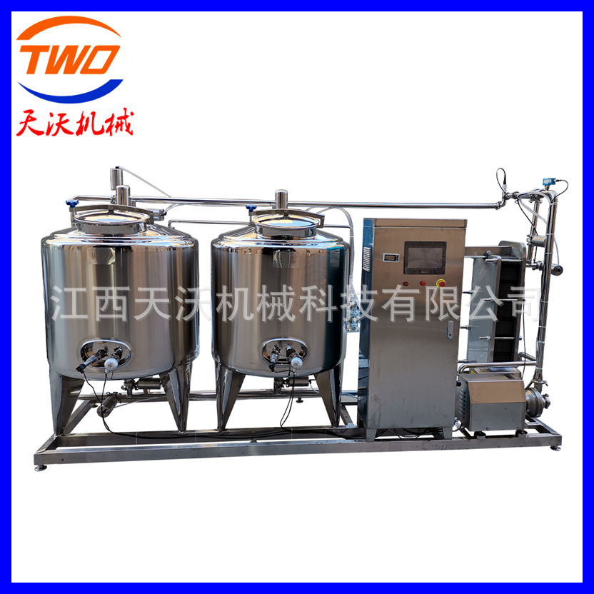 江西旺销 蛋白饮料在线CIP清洗设备 牛奶灌装机CIP清洗机 触摸屏