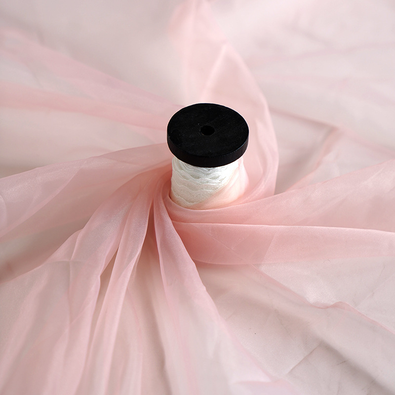 10d Ruyi ultra-delgada tela suave y transparente oigan tela de ropa de boda ropa de estilo chino pañuelo de baile tela de gaza