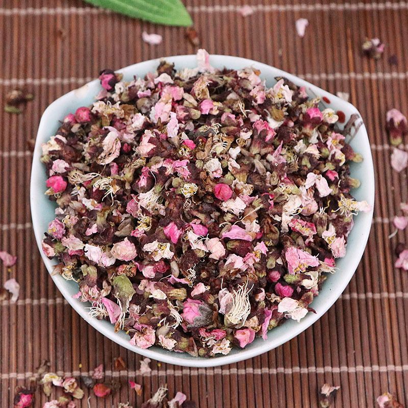 Apricot Flower Tea (Prunus armeniaca) — Dried Edible Flower Buds & Petals for Brewing details