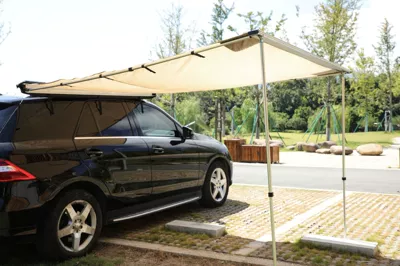 Outdoor car side tent car side tent waterproof sunscreen roof awning camping canopy self-driving tour equipment