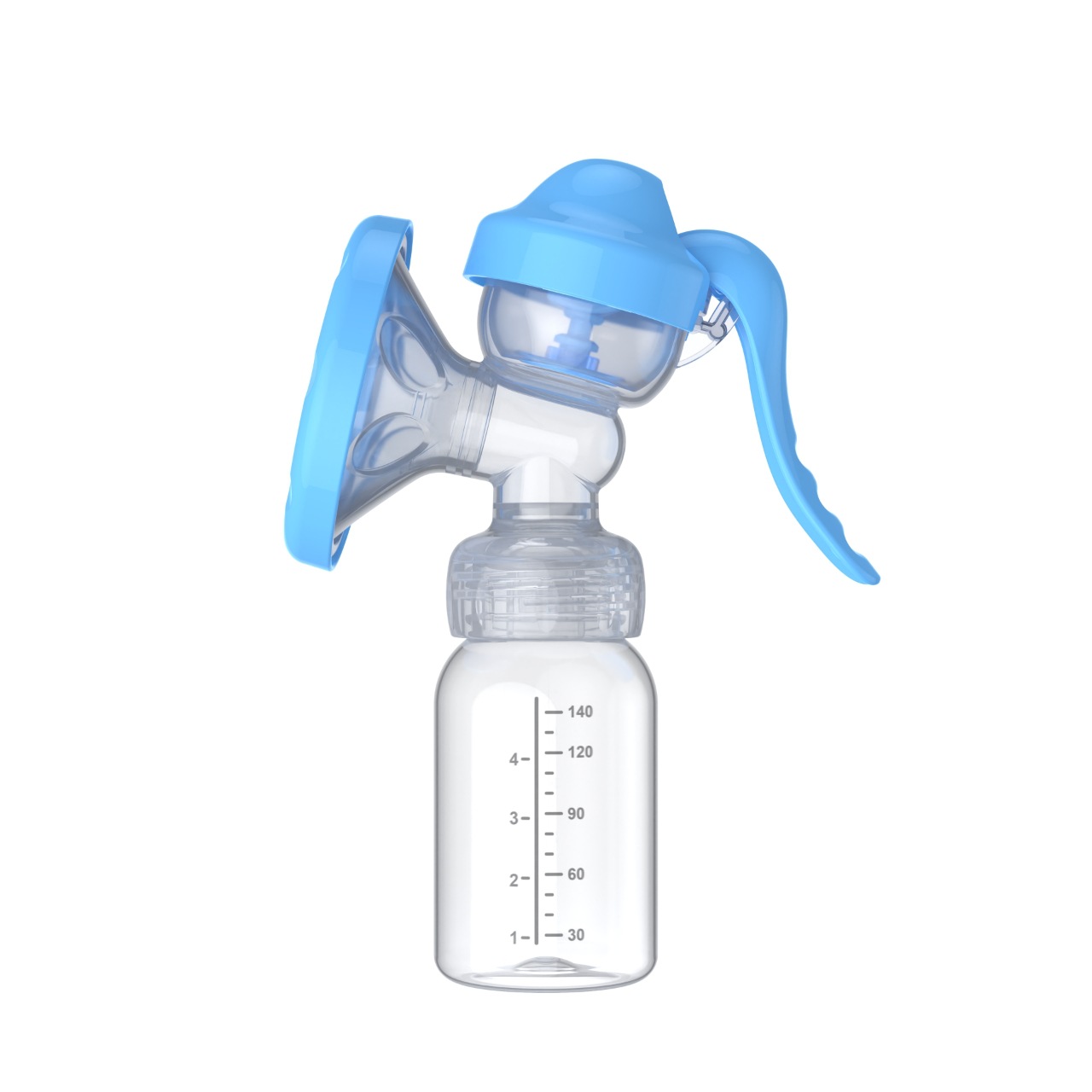 Inglés caja corta boca manual extractor de leche portátil bebé colector de leche materna fabricantes de extractor de leche materna lote