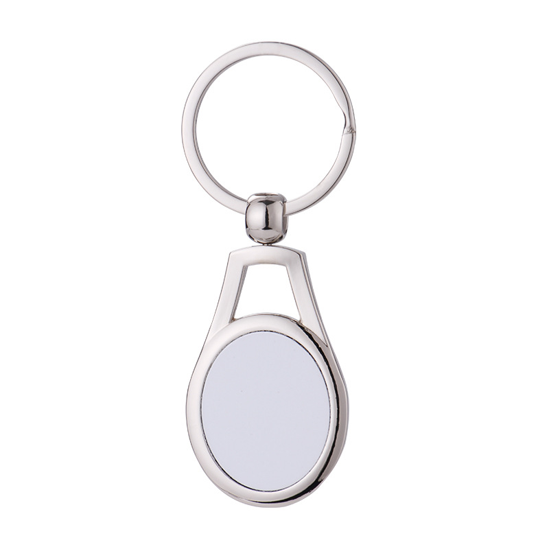 Impresión láser de transferencia térmica de embrión en blanco en stock abre botellas de llave de metal cuchilla caja de cuentas