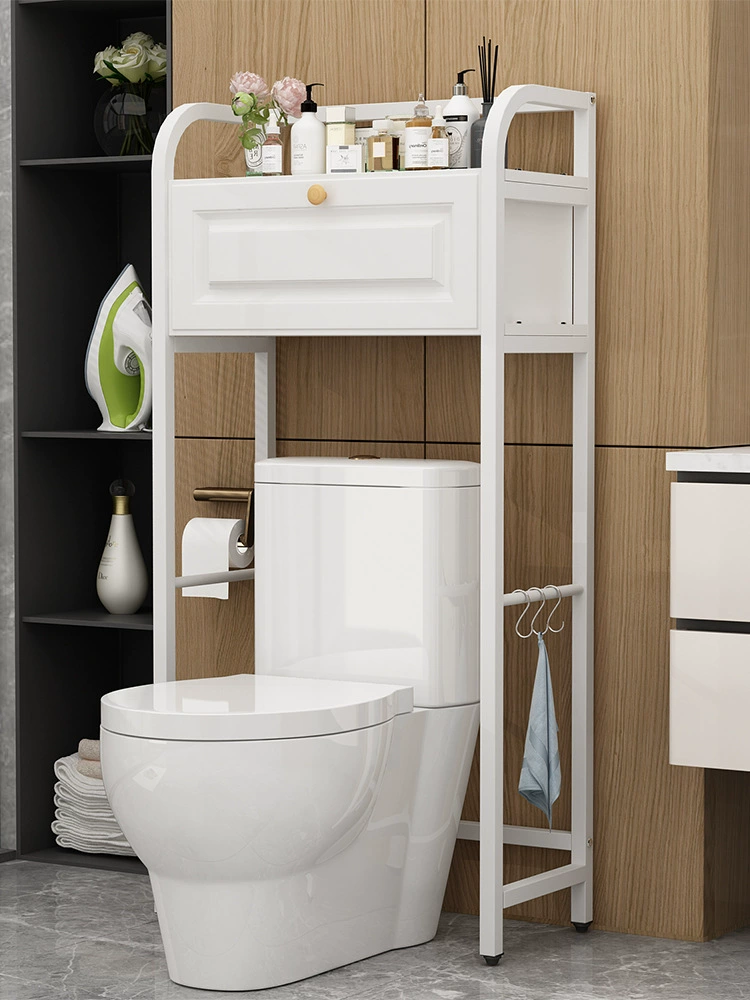 Сверкада над туалетом Умная стойка для унитаза без пробоин шкаф для хранения