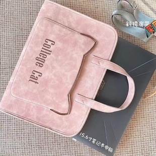 Laptop Bag for Women, High-End 2025 New Satchel Document Suitable for Apple Huawei 15 Lenovo Y900