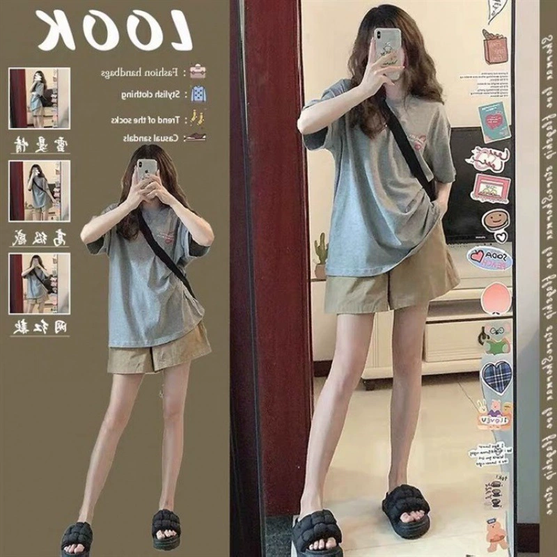 Спотовый летний набор для беременных женщин новый топ с короткими рукавами