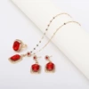 Ruby set, 3 piece set