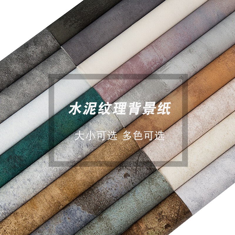 Imitation Cement Texture Background Paper Ins Retro Dark Food Photography Props Vintage Texture Photo Shoot Backdrop