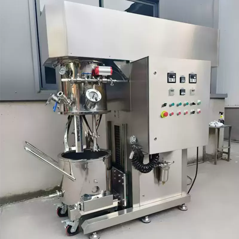 厂家小型不锈钢立式双行星加热真空多功能搅拌机混合机压料挤出