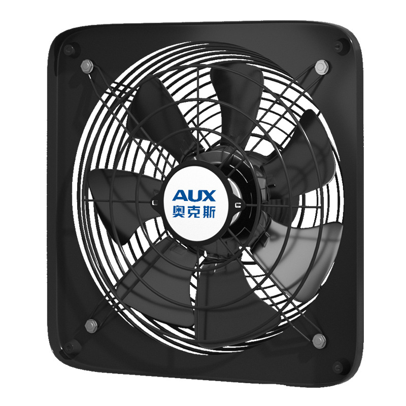 Ox cross-border kitchen exhaust fan small bathroom ventilator square axial flow exhaust fan exhaust fan