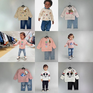 ��һ��������Kiabi��ͯë��ţ��ѝ���b���¼�kid jean set hanger