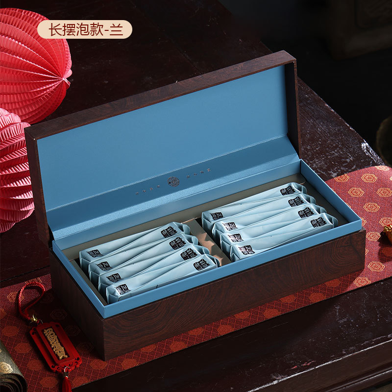 18粒龙珠茶叶包装盒25方片饼干茶12小罐摆泡16长泡茶叶礼盒装空盒