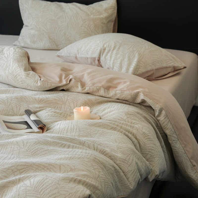 Tres capas de hilo Xia mu - ceniza de arroz