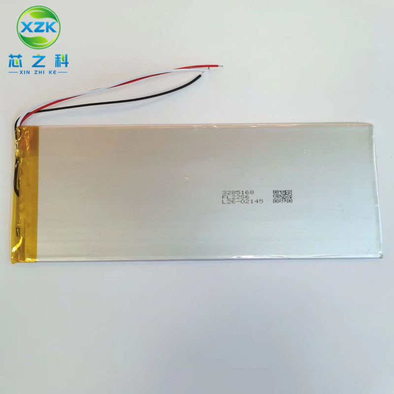 3.7V电芯3285168聚合物锂电池6000MAH平板电脑电池工程设备大容量