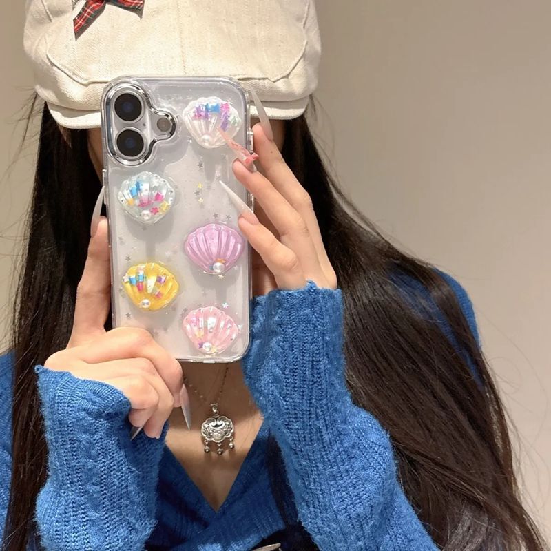 Internet Celebrity Picks the Same Model for Honor 300 Mobile Phone Case X60 Shell Glitter Glue Huawei Mate70 Fashionable Luxury Women