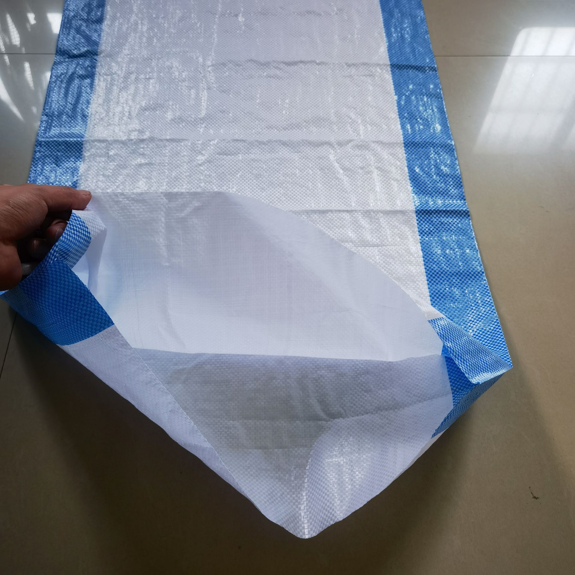 出口编织袋 非洲包装袋 PP袋 尿素袋 打包袋 麦麸袋 蓝边袋