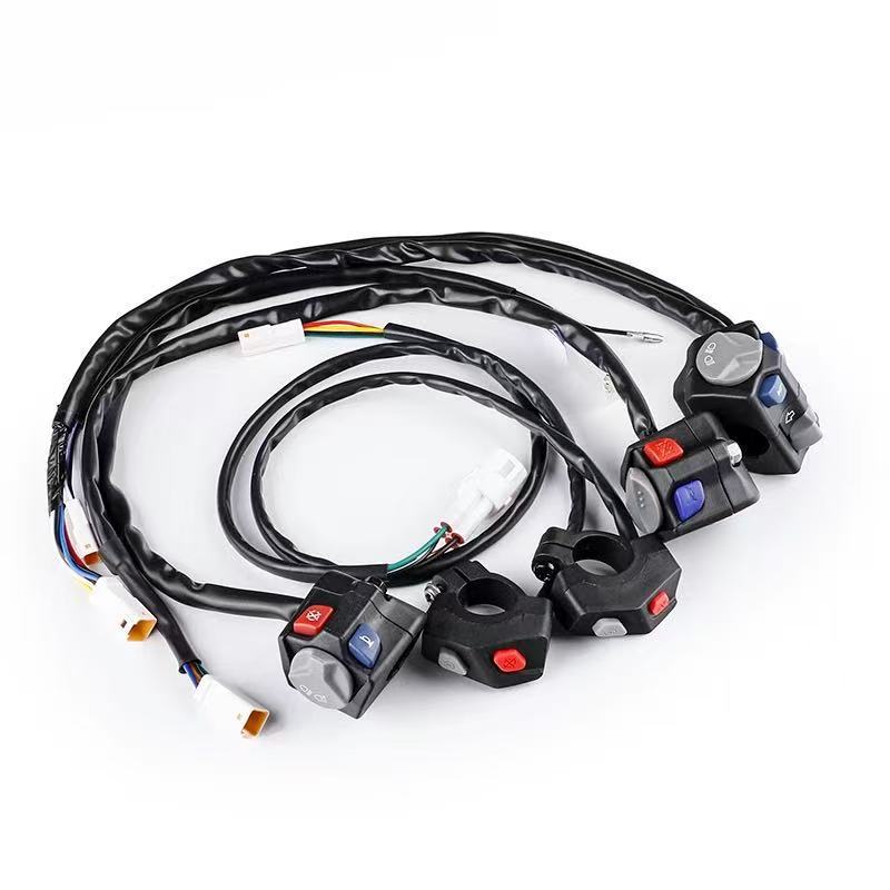 Off-Road Motorcycle Combination Left and Right Switches, Start-Stop Switch, Suitable for Ktm Sx Sxf Xc Xcf